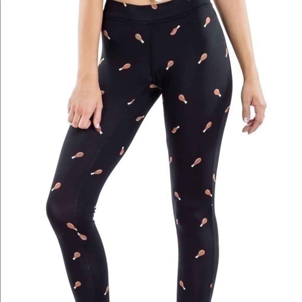Tipsy elves turkey leg leggings